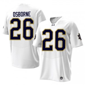 #26 Javian Osborne Irish 2026 Game-Day Style White Men High School Football Jersey 1Vo5Y731