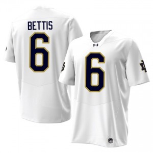 #6 Jerome Bettis Irish 2026 Game-Day Style White Men College Football Jersey I8Xc7432