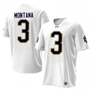 #3 Joe Montana Irish 2026 Game-Day Style White Men High School Football Jersey b672NI60