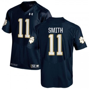 #11 KK Smith Notre Dame Game-Day Style Navy Men High School Football Jersey Susg0334